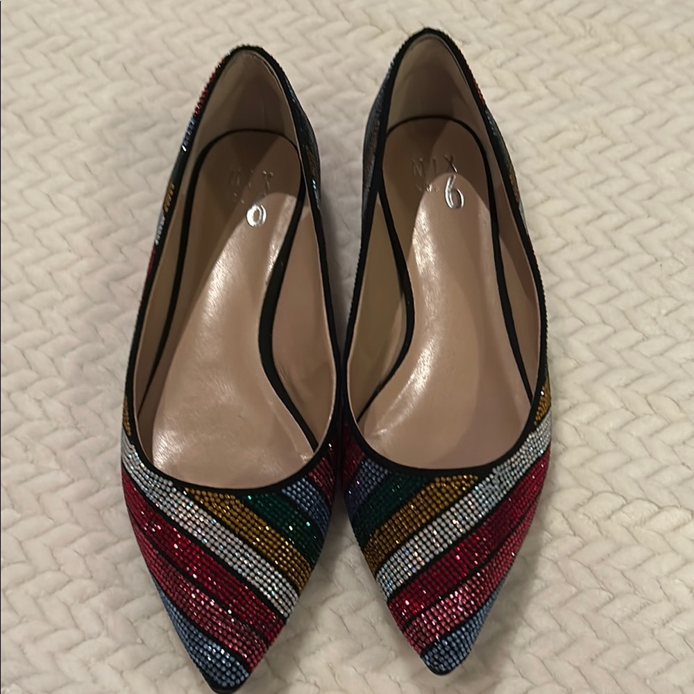 Mix No. 6 Colorful Pointed-Toe Flats